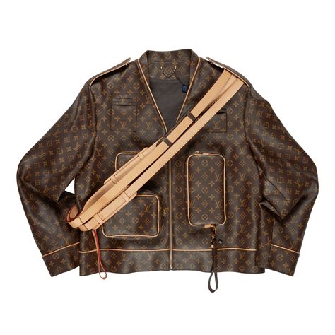 lv monogram admiral jacket price|Products by Louis Vuitton: Monogram Leather Hooded Down Jacket.